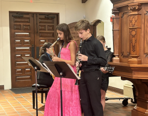 Freshman students perform in Professional Dress during the Freshman Chapel Takeover